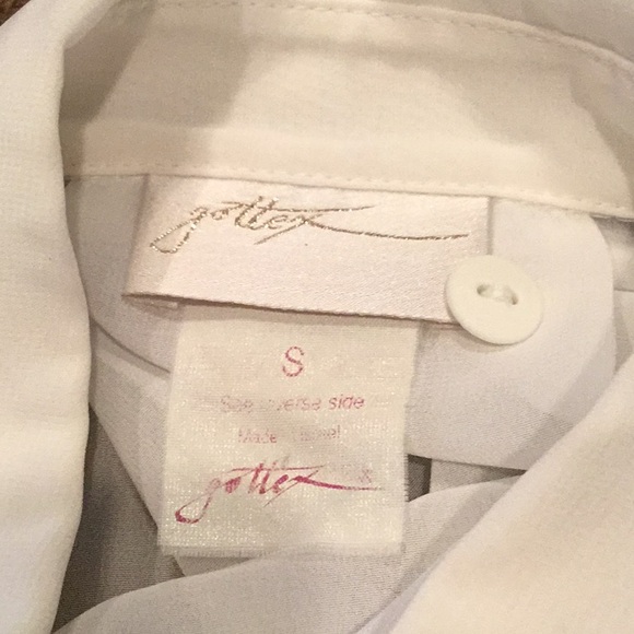 Gottex Sheer White Swimsuit Cover-Up - Picture 6 of 6